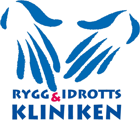 Rygg & Idrottsklinikens logotyp
